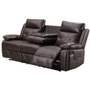 Happy Homes McKenzie Reclining Leather Sofa HH5018 IMAGE 1