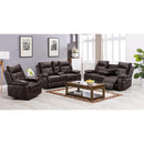 Happy Homes McKenzie Reclining Leather Sofa HH5018 IMAGE 2
