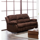 Happy Homes Reclining Fabric Sofa 20200 IMAGE 1