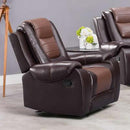 Happy Homes Jordan Swivel Rocker Leather Recliner Jordan2019 IMAGE 1
