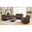 Happy Homes Reclining Fabric Loveseat with Console HH9265 IMAGE 2