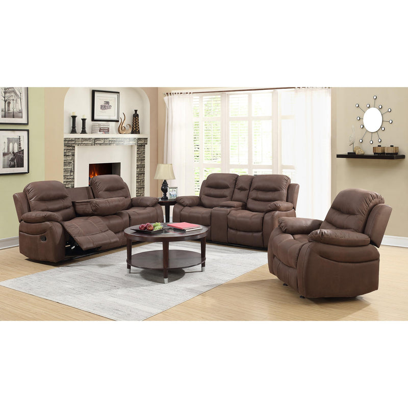 Happy Homes Swivel Rocker Fabric Recliner HH9265 IMAGE 2