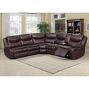 Happy Homes Kelliwood Reclining Leather Look 3 pc Sectional Kelliwood IMAGE 2