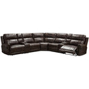 Happy Homes Reclining Leather Look 7 pc Sectional HH227 IMAGE 1