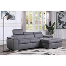 Happy Homes Diego Fabric 2 pc Sectional Diego IMAGE 2