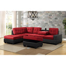 Happy Homes Heights Fabric and Leather Look 2 pc Sectional PU7Heights IMAGE 1