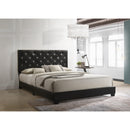 Happy Homes Twin Upholstered Bed HH2020 Twin Bed - Black IMAGE 2