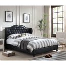 Happy Homes Paradise King Upholstered Platform Bed Paradise King Platform Bed - Black IMAGE 1