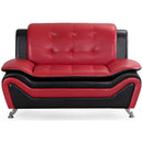 Happy Homes Stationary Polyurethane Loveseat HH8162 IMAGE 1