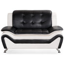 Happy Homes Stationary Polyurethane Loveseat HH8163 IMAGE 1