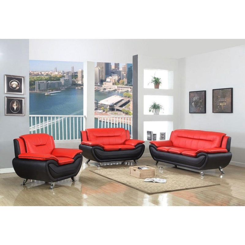 Happy Homes Stationary Polyurethane Loveseat HH870 IMAGE 2