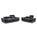 Happy Homes Venice Stationary Fabric Sofa VENICE - Black IMAGE 2