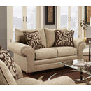 Happy Homes Washington Stationary Fabric Loveseat 2120 IMAGE 1