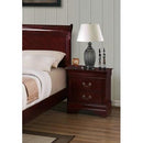 Happy Homes 2-Drawer Nightstand 3800 2-Drawer Nightstand - Cherry IMAGE 1