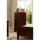 Happy Homes Cristian 5-Drawer Chest 3800 5-Drawer Chest - Cherry IMAGE 1
