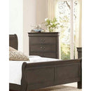Happy Homes Cristian 5-Drawer Chest 3800 5-Drawer Chest - Brown IMAGE 1