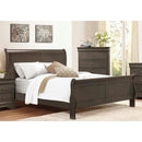 Happy Homes King Sleigh Bed 3800 King Sleigh Bed - Brown IMAGE 1