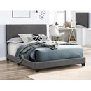 Happy Homes Erin Twin Upholstered Bed 5271PUGY-T IMAGE 1