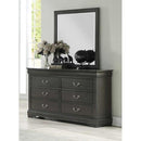 Happy Homes 6-Drawer Dresser 3500 6-Drawer Dresser - Gray IMAGE 1