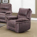 Happy Homes Karla Fabric Recliner Karla Recliner - Brown IMAGE 1