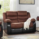 Happy Homes Walter Reclining Fabric Loveseat Walter Reclining Loveseat - Austin Chocolate IMAGE 1