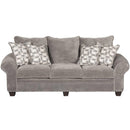 Happy Homes Stationary Fabric Sofa 1000 - Gray IMAGE 1