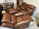 Brown Reclining 3PC Sofa Set