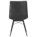 Coaster Furniture Aiken 110302 Upholstered Dining Side Chair - Charcoal (Set of 4) IMAGE 6