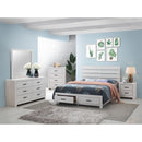 Coaster Furniture Brantford 207055 4-Drawer Bedroom Chest - Coastal White IMAGE 10