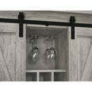 Coaster Furniture Claremont 183038 Sliding Door Home Bar Wine Cabinet - Grey Driftwood IMAGE 11