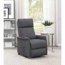 Coaster Furniture Fabric Lift Chair with Heat and Massage 609406P IMAGE 11