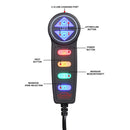 Coaster Furniture Herrera 609406P Upholstered Power Lift Massage Chair - Charcoal IMAGE 14