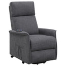 Coaster Furniture Fabric Lift Chair with Heat and Massage 609406P IMAGE 1