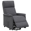 Coaster Furniture Fabric Lift Chair with Heat and Massage 609406P IMAGE 2