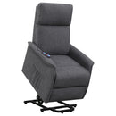 Coaster Furniture Fabric Lift Chair with Heat and Massage 609406P IMAGE 4