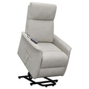 Coaster Furniture Fabric Lift Chair with Heat and Massage 609407P IMAGE 4