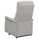 Coaster Furniture Fabric Lift Chair with Heat and Massage 609407P IMAGE 7