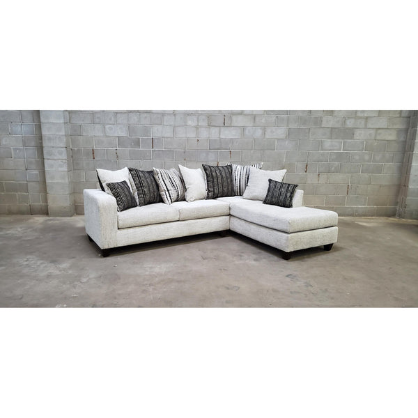 Happy Homes Fabric 2 pc Sectional 110-Urban IMAGE 1