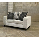 Happy Homes Stationary Fabric Loveseat 110-Urban IMAGE 1