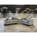 Happy Homes Stationary Fabric Sofa 110 - Dove Sofa - Dove IMAGE 2