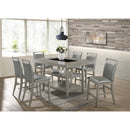 Happy Homes Tommy Counter Height Dining Table Tommy Counter Height Table - Silver IMAGE 2