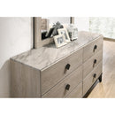 New Era Innovations Giza 6-Drawer Dresser Giza B1400 Dresser - Beige IMAGE 2