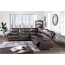 New Era Innovations Martino Reclining Fabric 3 pc Sectional Martino S7500 3 pc Sectional - New Metallic Grey IMAGE 3