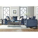 New Era Innovations Stationary Fabric Loveseat S4885 Loveseat - Bliss Midnight IMAGE 2