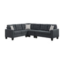 New Era Innovations Magic Fabric 2 pc Sectional Magic S777 2 pc Sectional - Grey Fabric IMAGE 1