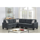 New Era Innovations Magic Fabric 2 pc Sectional Magic S777 2 pc Sectional - Grey Fabric IMAGE 2