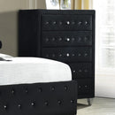 New Era Innovations Sofia 5-Drawer Chest Sofia B2019 Chest - Black IMAGE 1