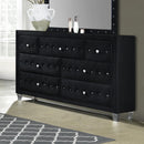 New Era Innovations Sofia 7-Drawer Dresser Sofia B2019 Dresser - Black IMAGE 1
