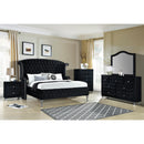 New Era Innovations Sofia 2-Drawer Nightstand Sofia B2019 Nightstand - Black IMAGE 2