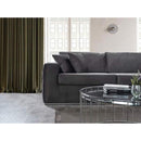 Nova Wholesale Furniture Liv Fabric 3 pc Sectional Liv-Charcoal IMAGE 4